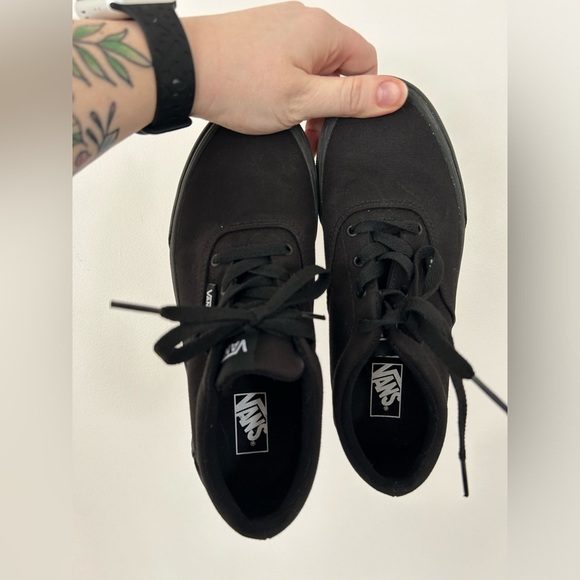 Black Vans Sneakers​ - Picture 3 of 8